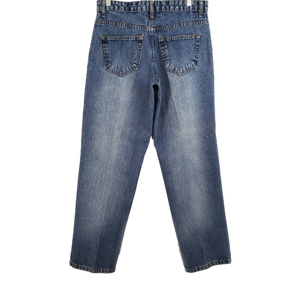 Route 66 Womens Size 8A Denim Wide Straight Leg - Picture 5 of 7